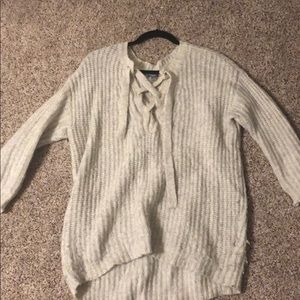 Beige sweater from Aerie